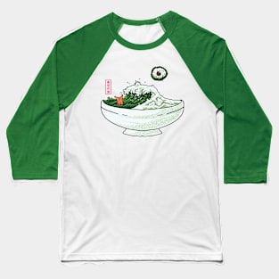 sushi wave Baseball T-Shirt